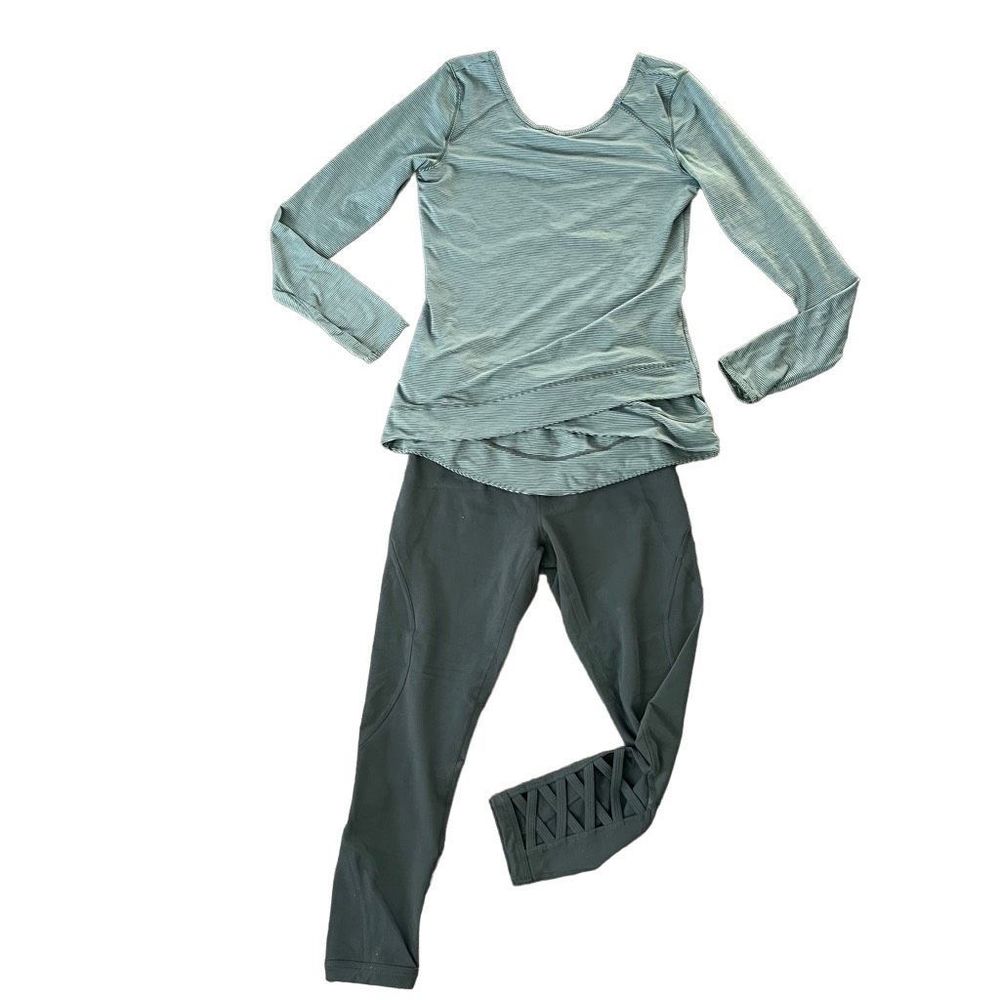 Zella Athletic Outfit Set Leggings and Top